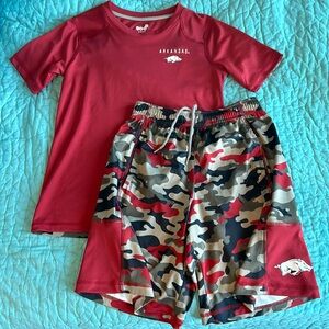 Boys Arkansas Razorbacks set